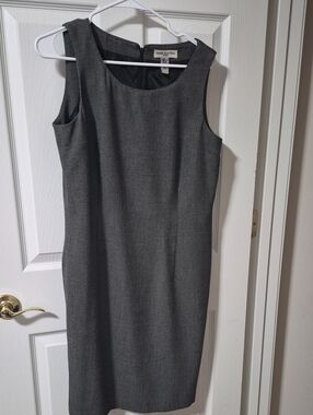 Amanda Smith Charcoal Sheath Dress